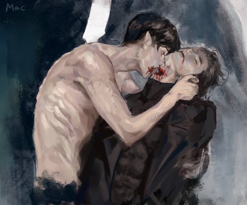 kim dokja and yoo joonghyuk (omniscient reader's viewpoint) drawn by macaronijail