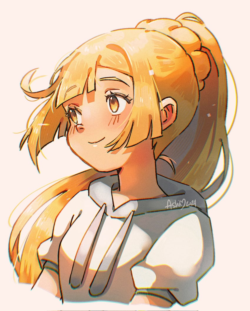 lillie (pokemon and 1 more) drawn by alien_ashi