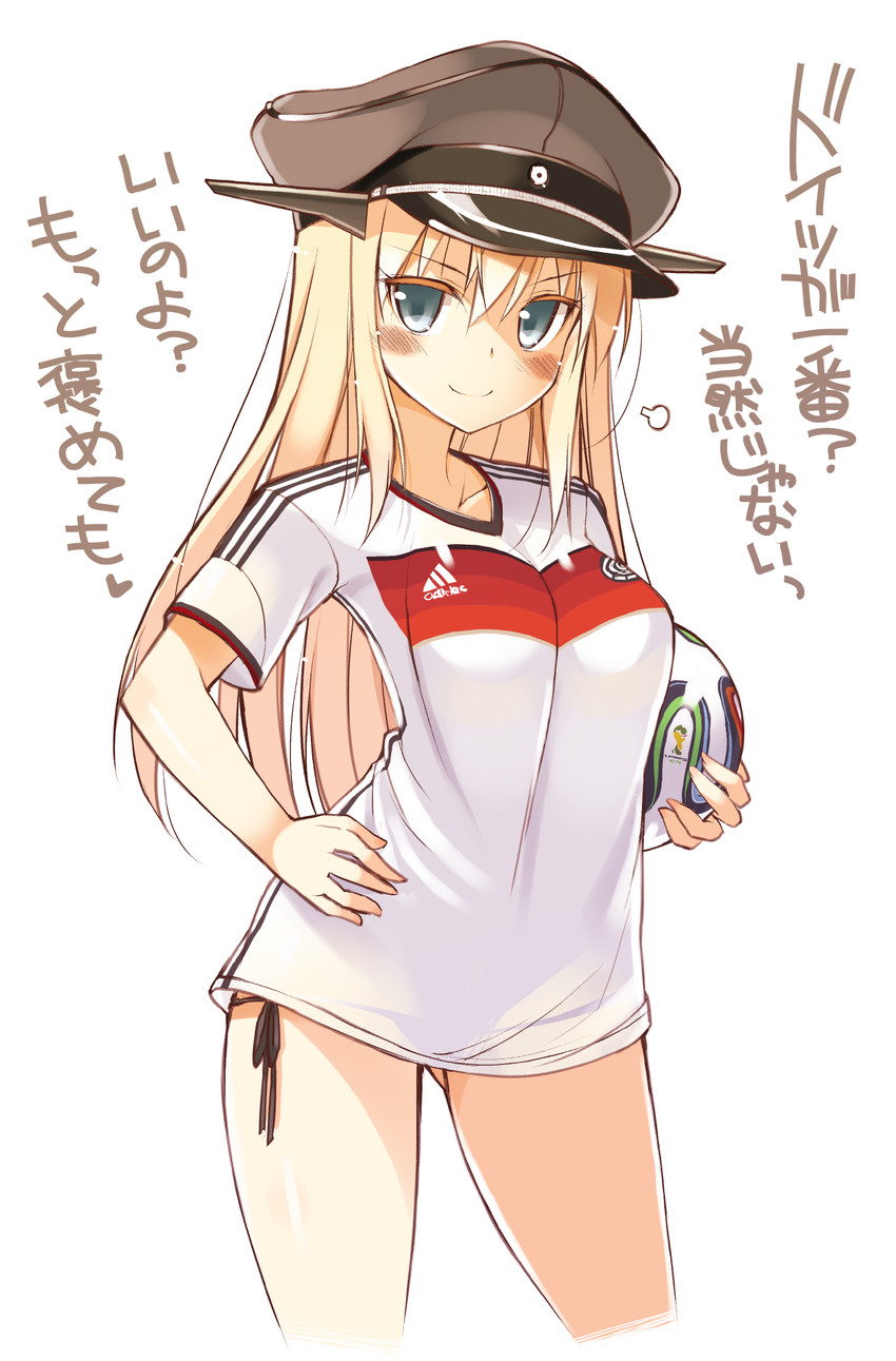 bismarck (kantai collection and 2 more) drawn by ohta_yuichi