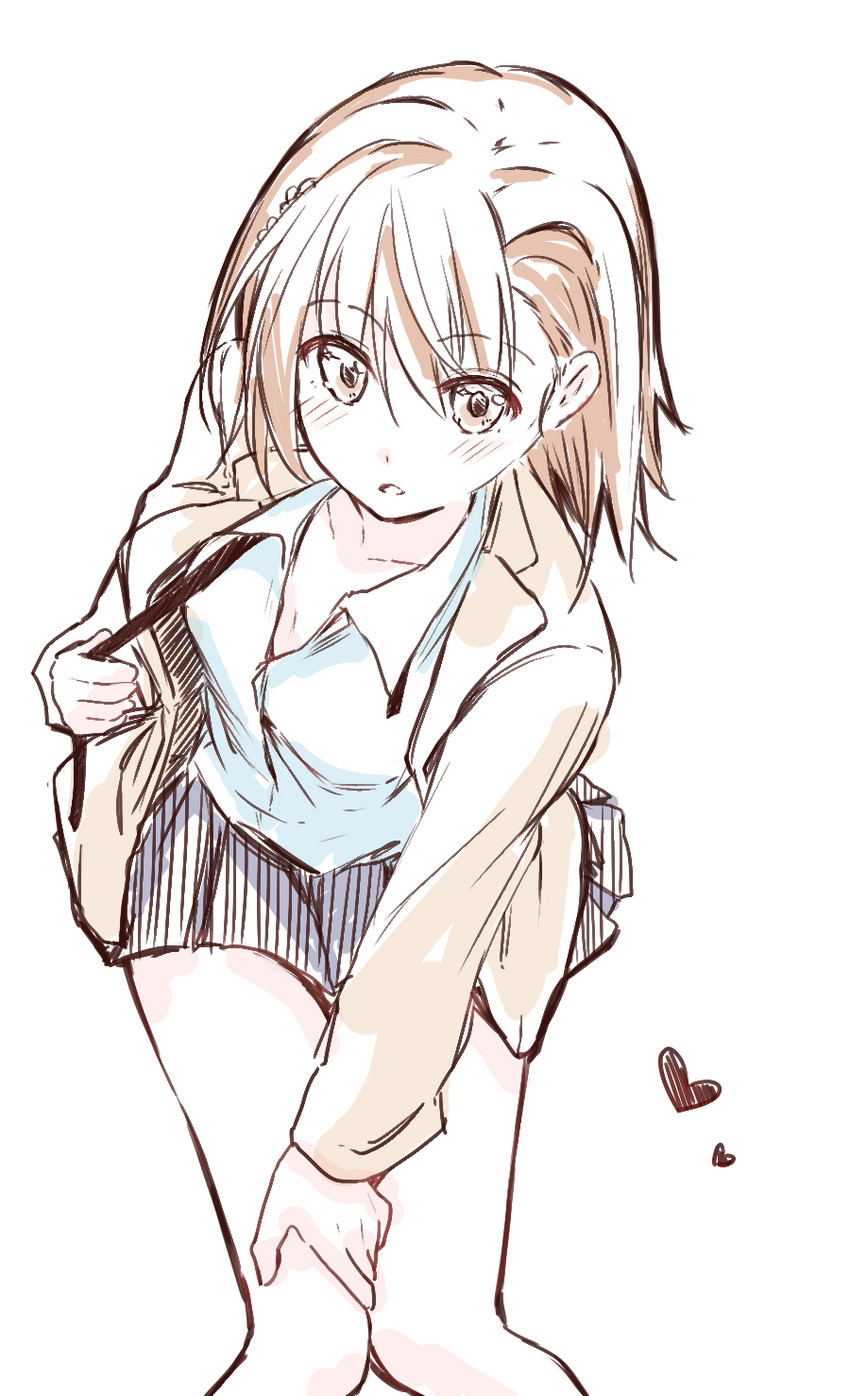misaka mikoto (toaru majutsu no index and 1 more) drawn by kiu_(dear_deer)