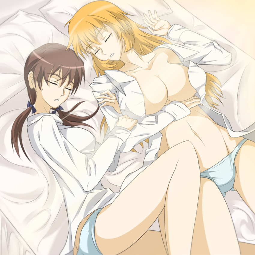 gertrud barkhorn and charlotte e. yeager (world witches series and 1 more) drawn by jatts