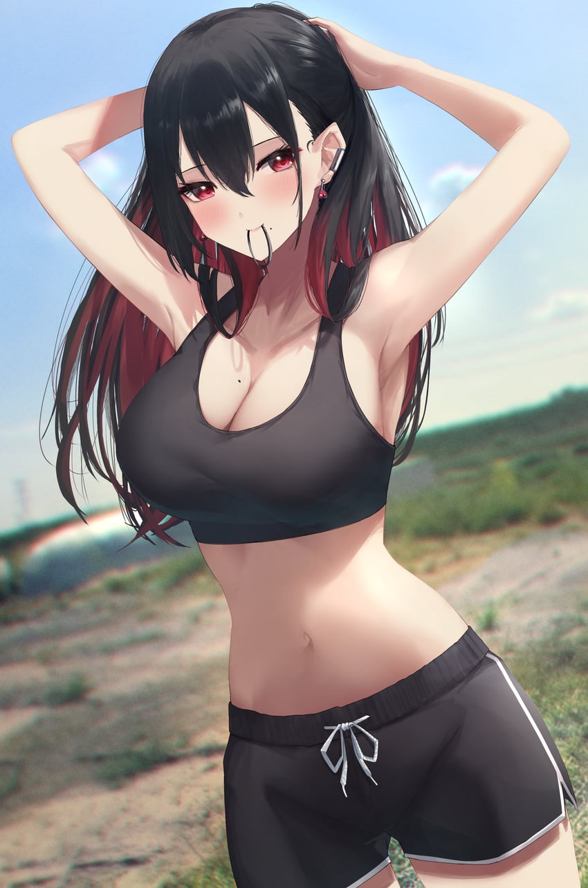 aizen chieri (original) drawn by amane_sora