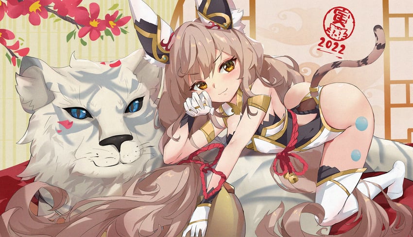 nia and dromarch (xenoblade chronicles and 1 more) drawn by kiiro_kimi