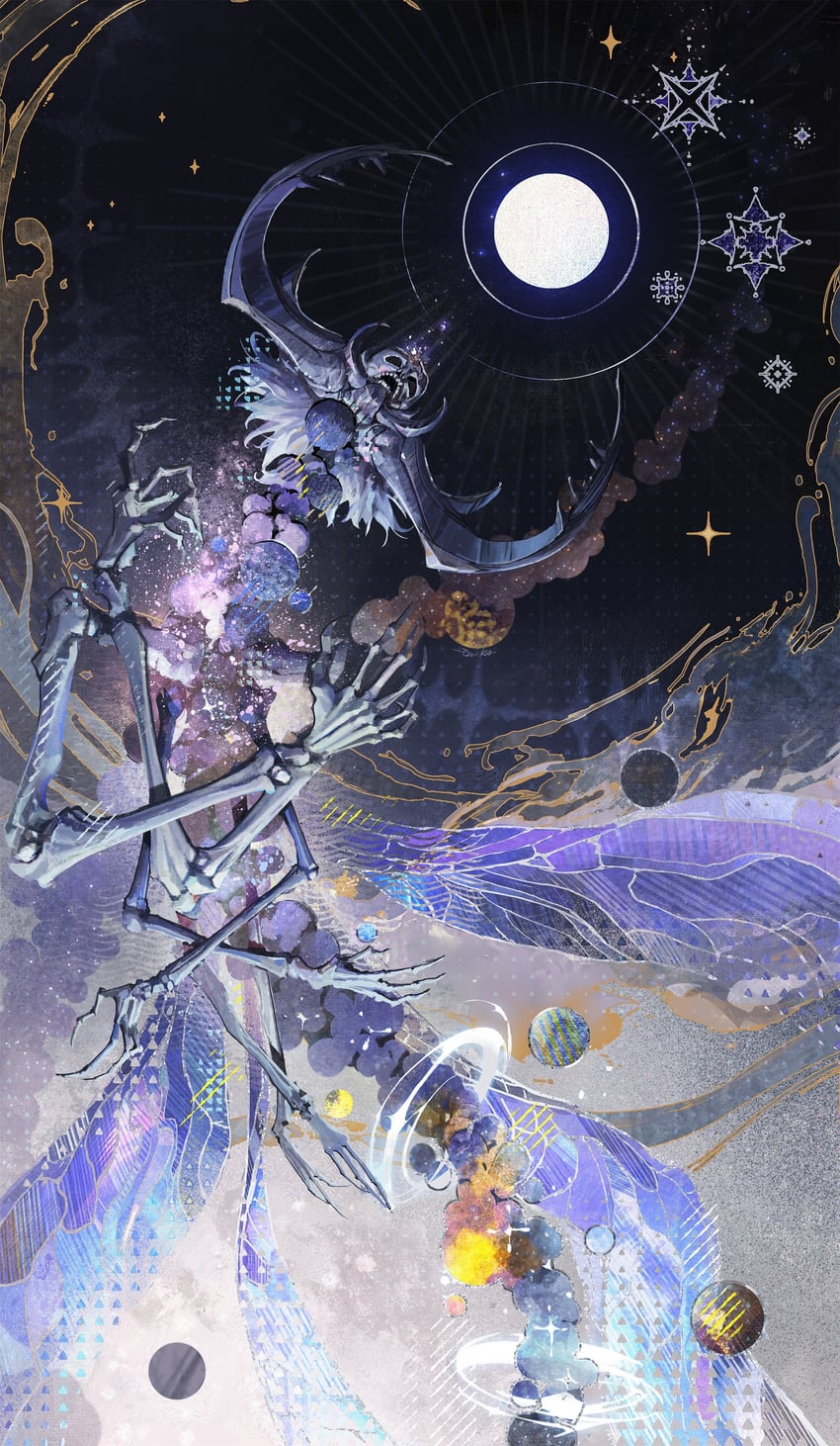 astel naturalborn of the void (elden ring) drawn by eureka1812