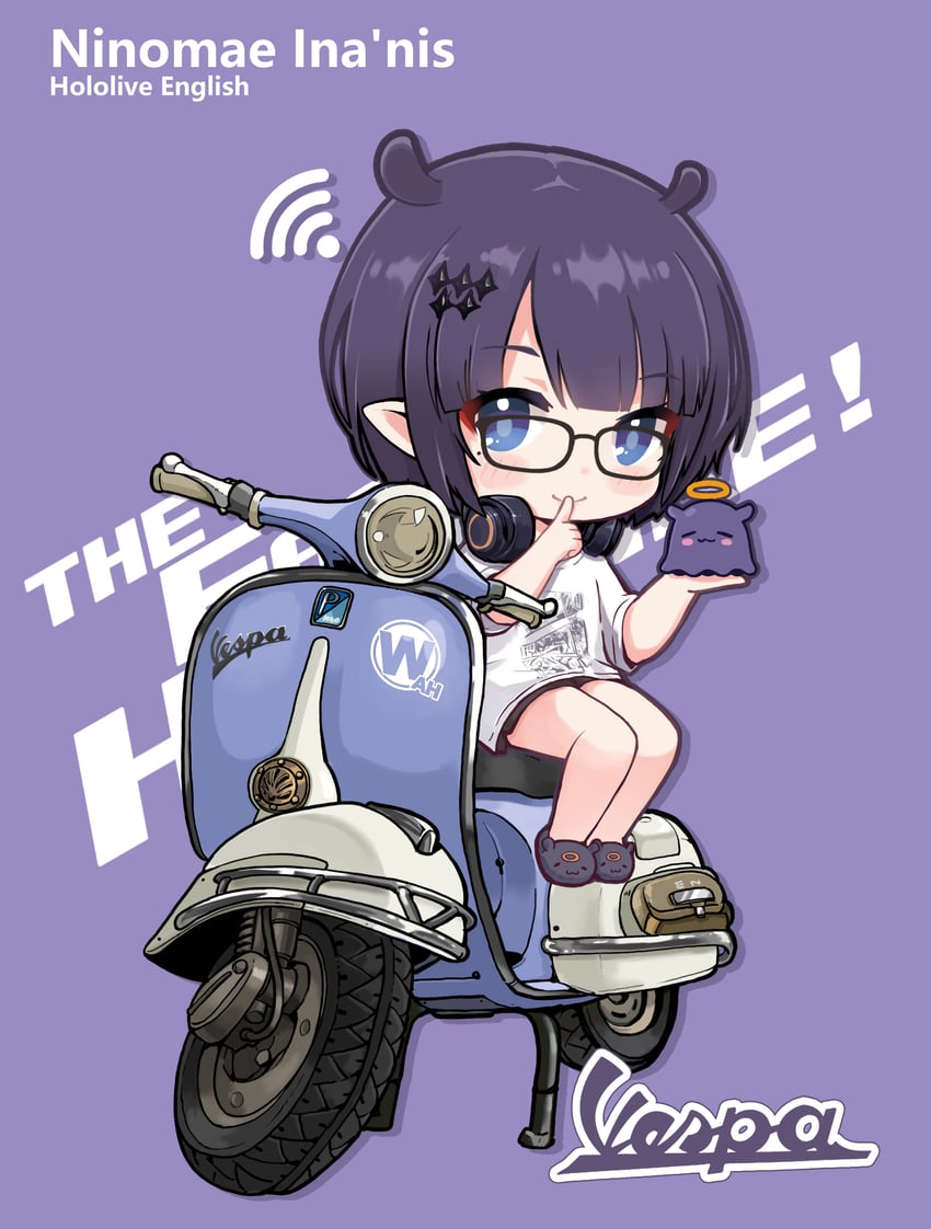 ninomae ina'nis and takodachi (hololive and 1 more) drawn by yoyoko707