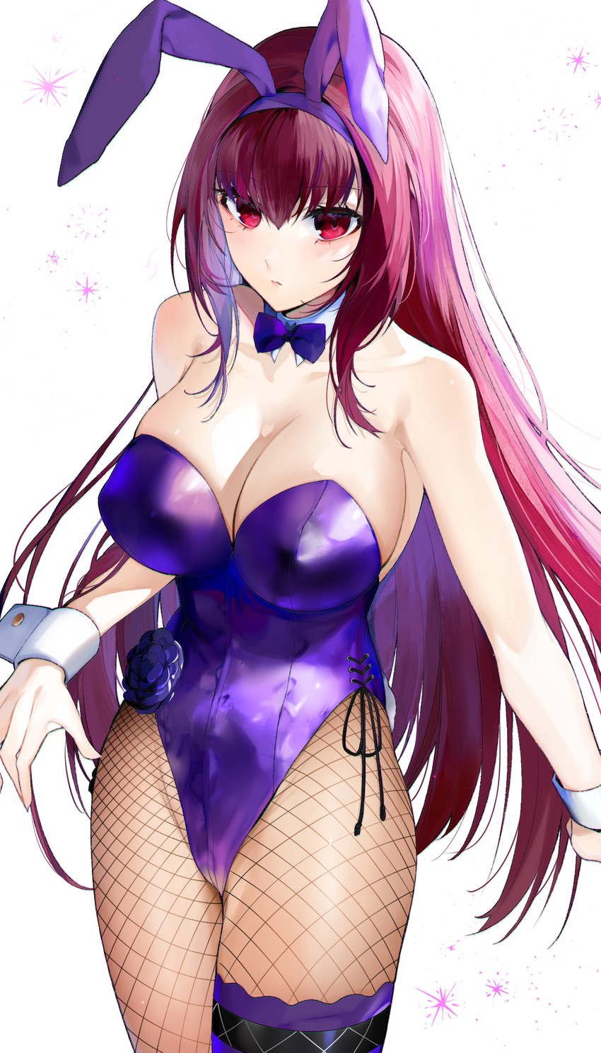 scathach (fate and 1 more) drawn by koyo_akio