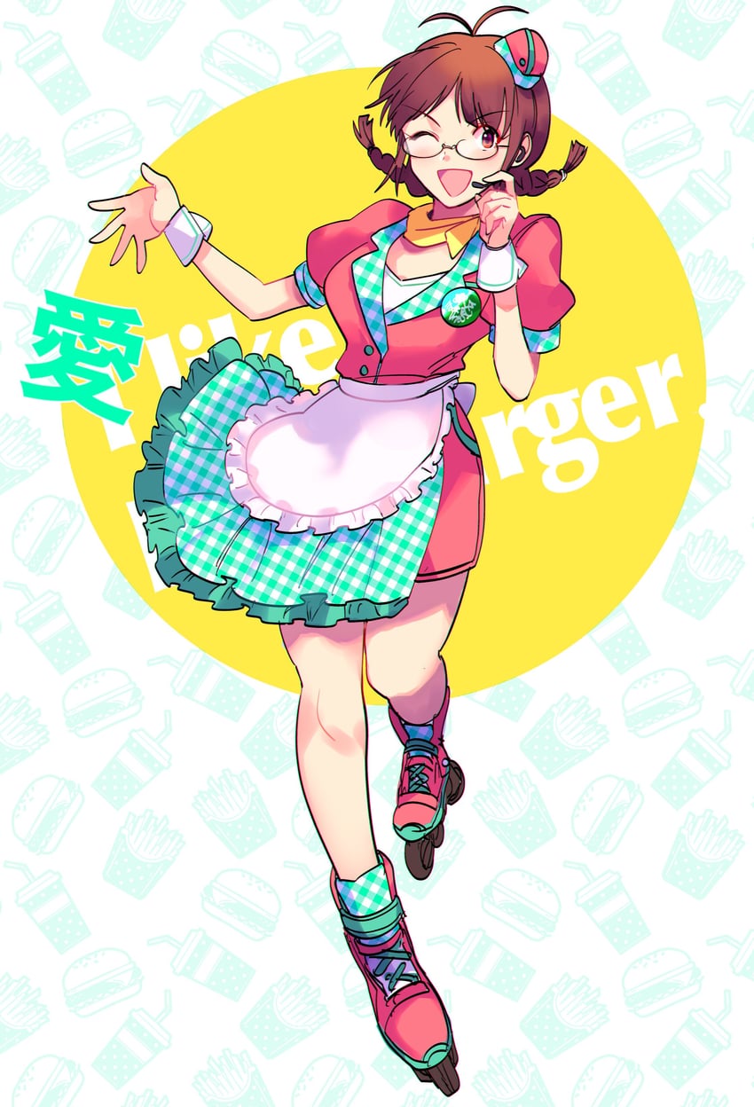 akizuki ritsuko (idolmaster and 1 more) drawn by hiziki723