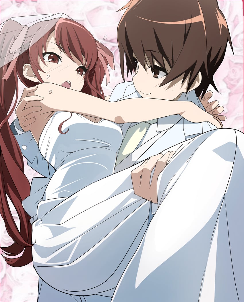 akazawa izumi and sakakibara kouichi (another) drawn by yorozu_(user_auaz7473)