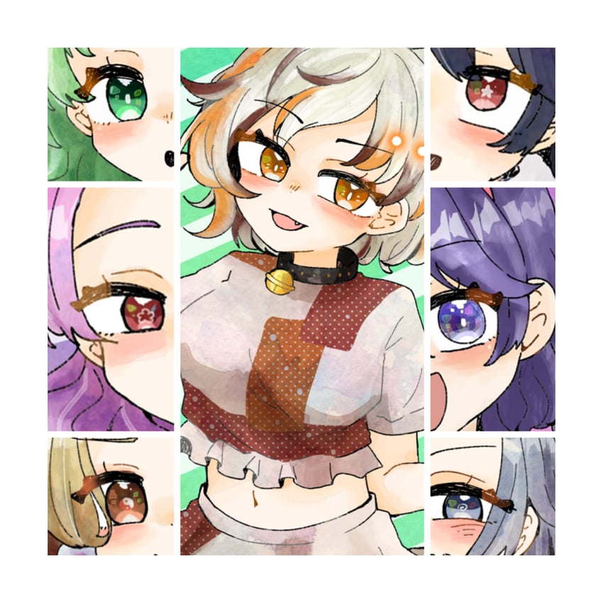 kudamaki tsukasa, iizunamaru megumu, tenkyuu chimata, himemushi momoyo, goutokuji mike, and 3 more (touhou and 1 more) drawn by user_cvgr7472