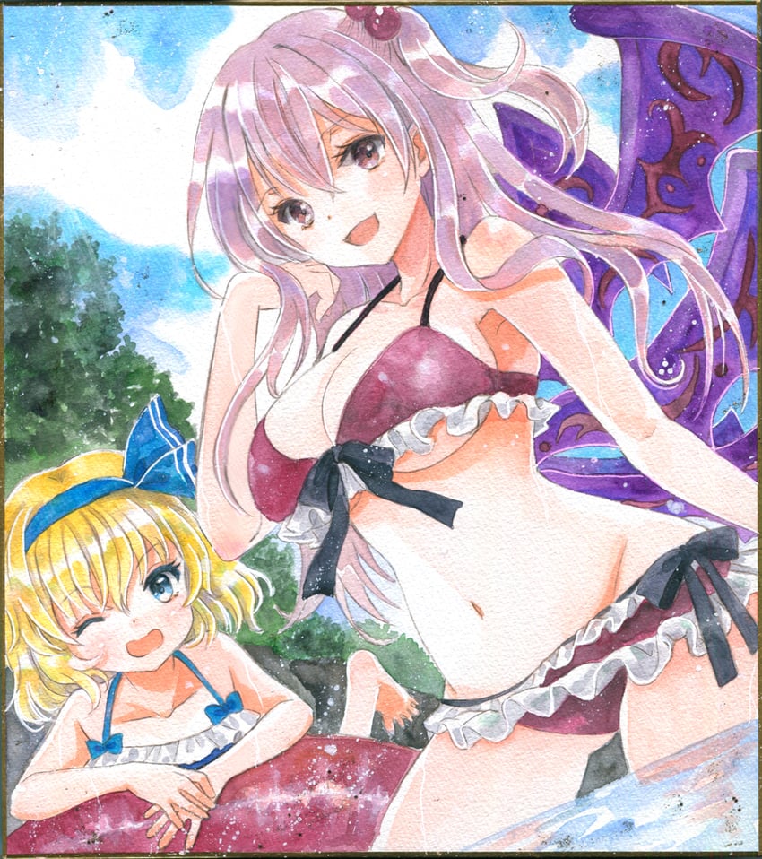 alice margatroid and shinki (touhou) drawn by hajike_akira