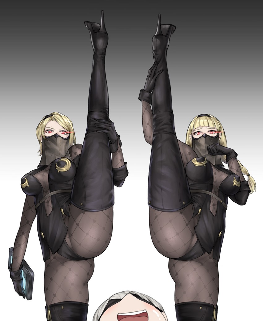 9s, operator 6o, and operator 21o (nier and 1 more) drawn by kurone_rinka