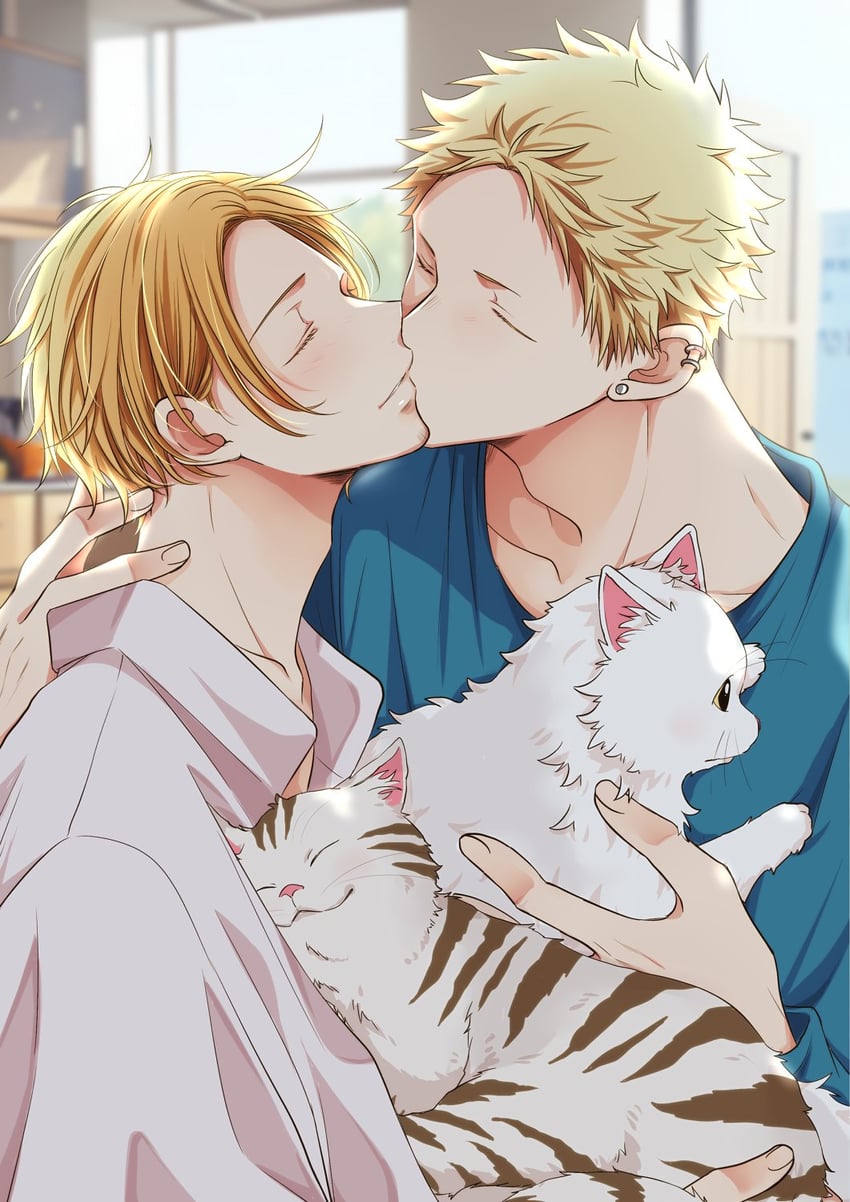 kaji akihiko and nakayama haruki (given) drawn by 961_masashi