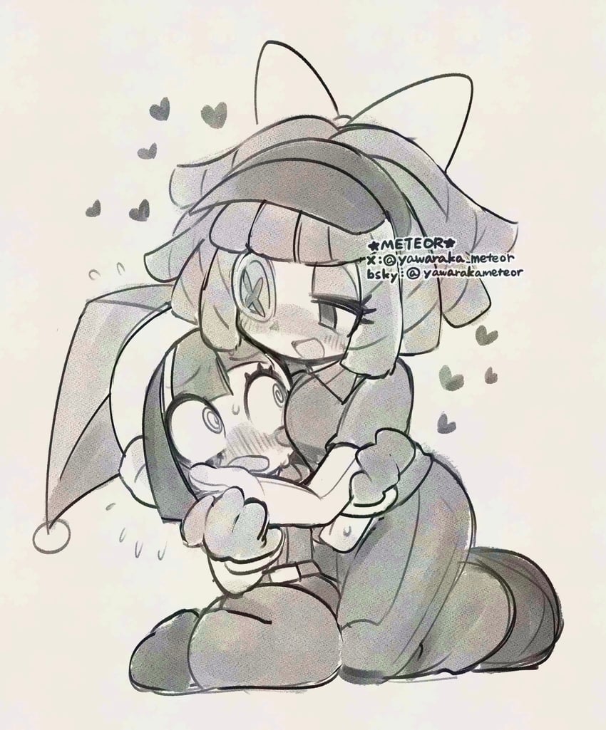 pomni and ragatha (the amazing digital circus) drawn by yawaraka_meteor