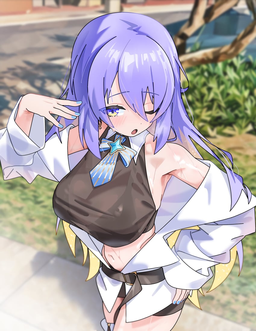 moona hoshinova (hololive and 1 more) drawn by gurumie