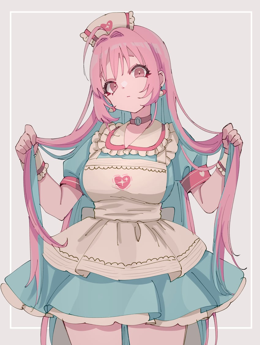 yumemi riamu (idolmaster and 2 more) drawn by sukoyaka_(100hituzi)
