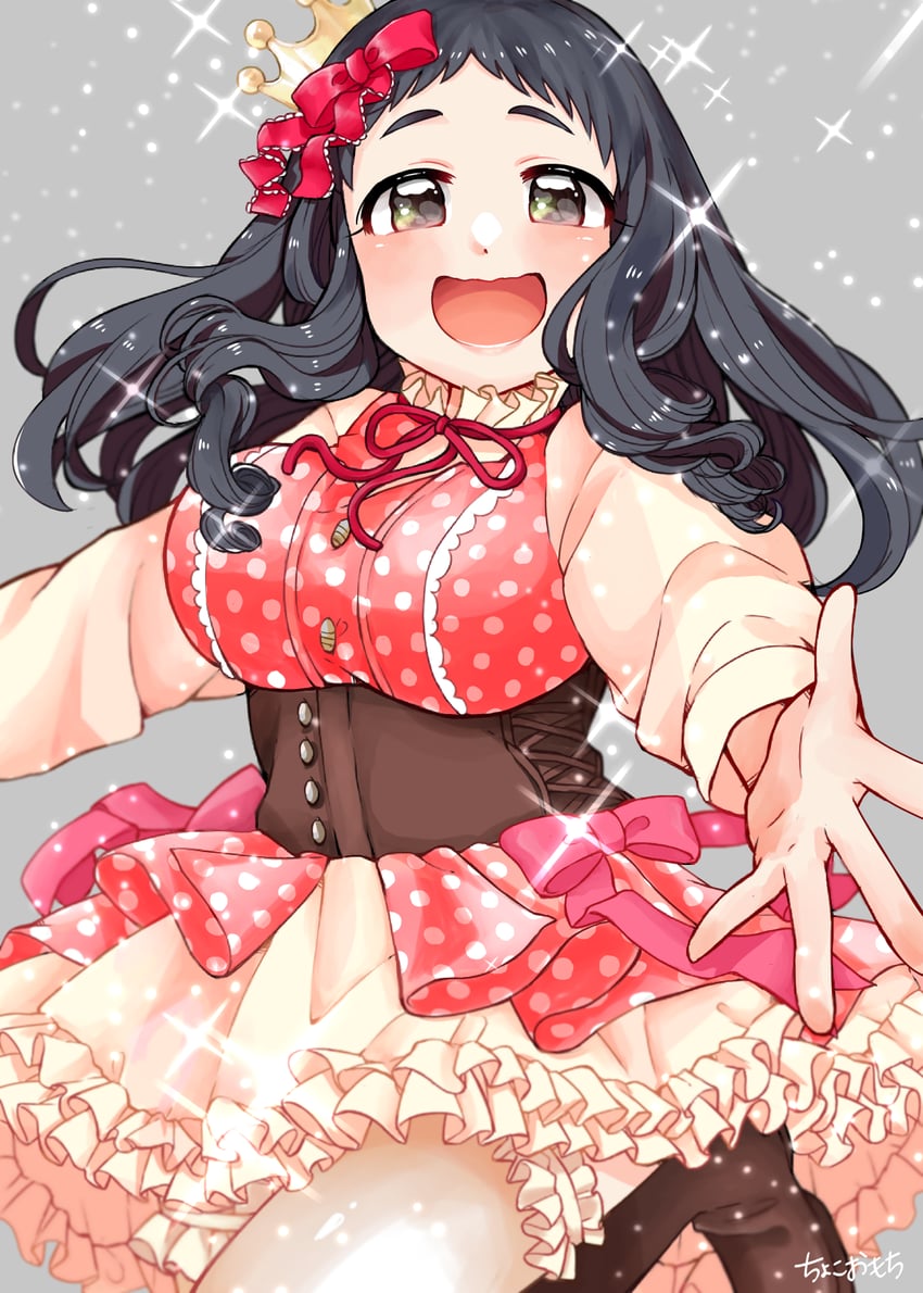 ohnuma kurumi (idolmaster and 2 more) drawn by choko_omochi