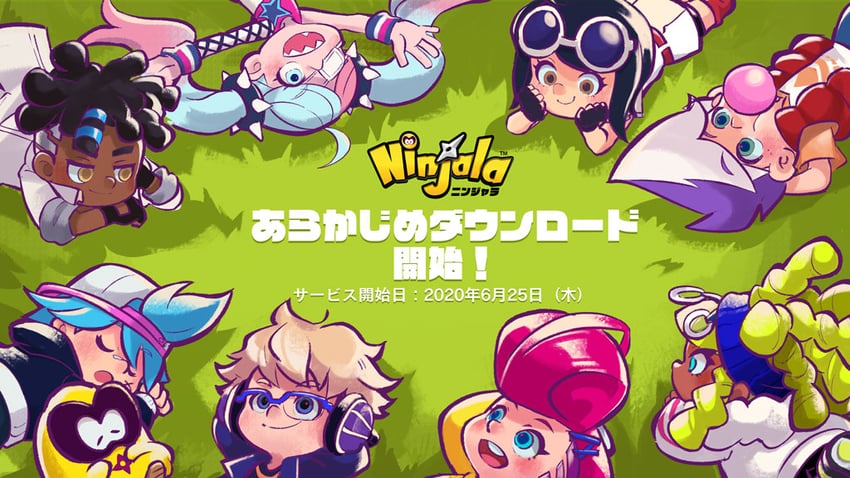 gumchi, kappei, van, berecca, lucy, and 4 more (ninjala and 1 more) drawn by rianti-wong
