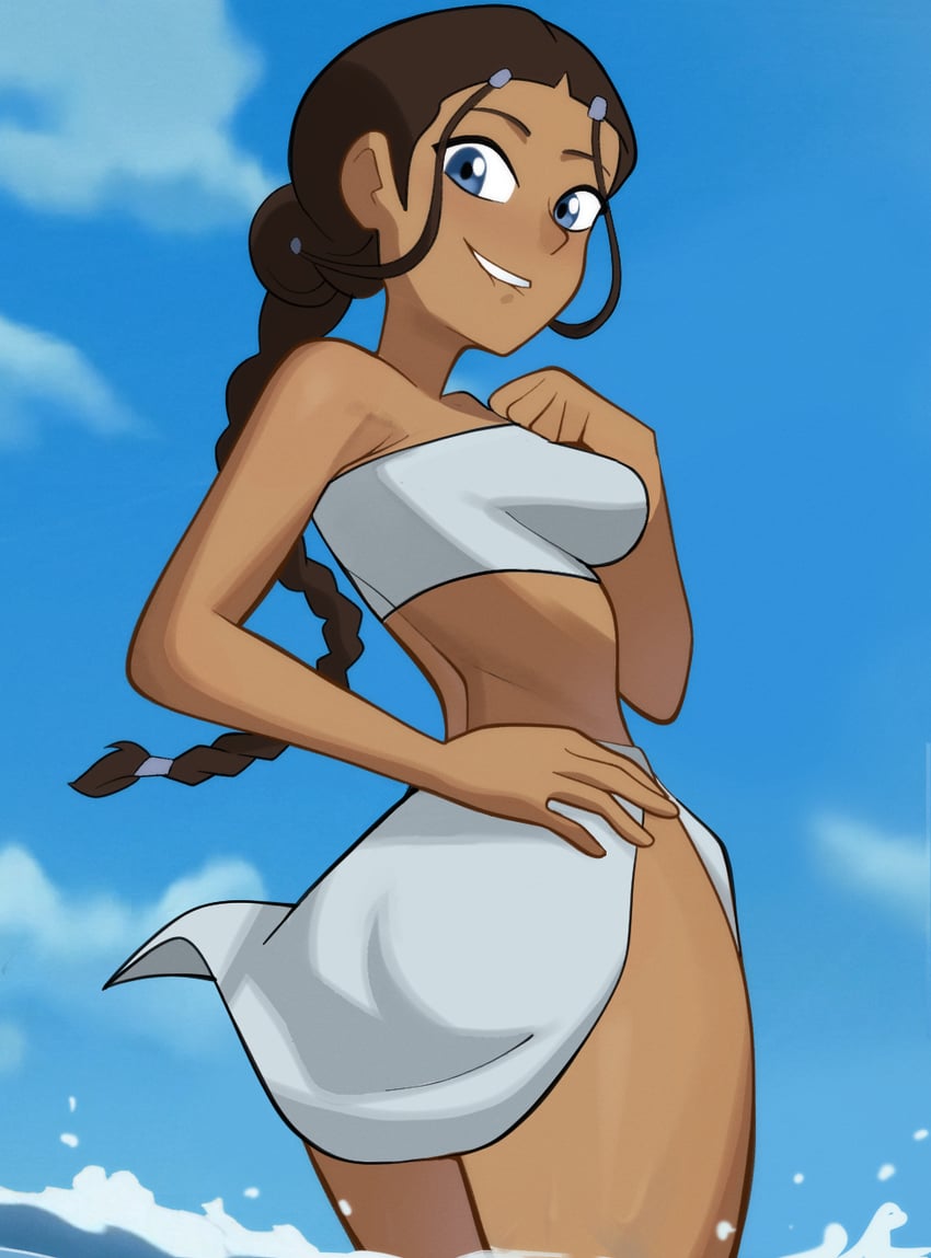 katara (avatar legends and 1 more) drawn by newguy1091