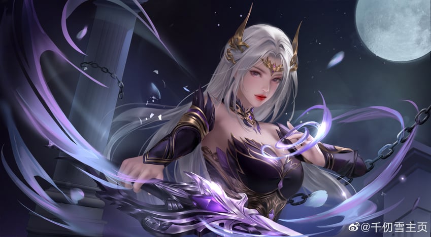 qian renxue (douluo dalu) drawn by yi_five_jiushi_wo
