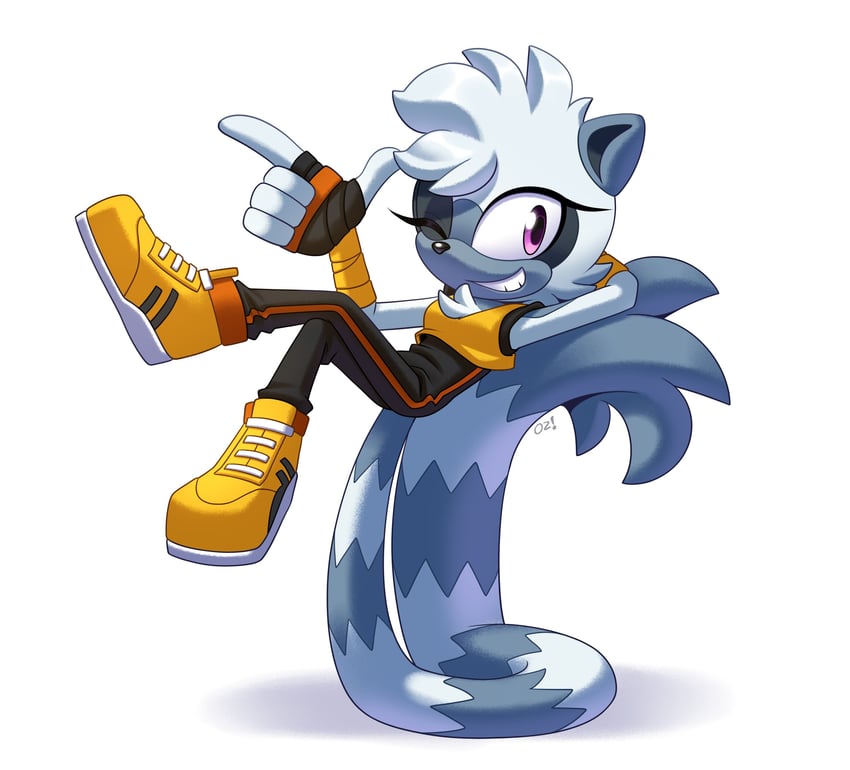 tangle the lemur (sonic and 1 more) drawn by drstarline