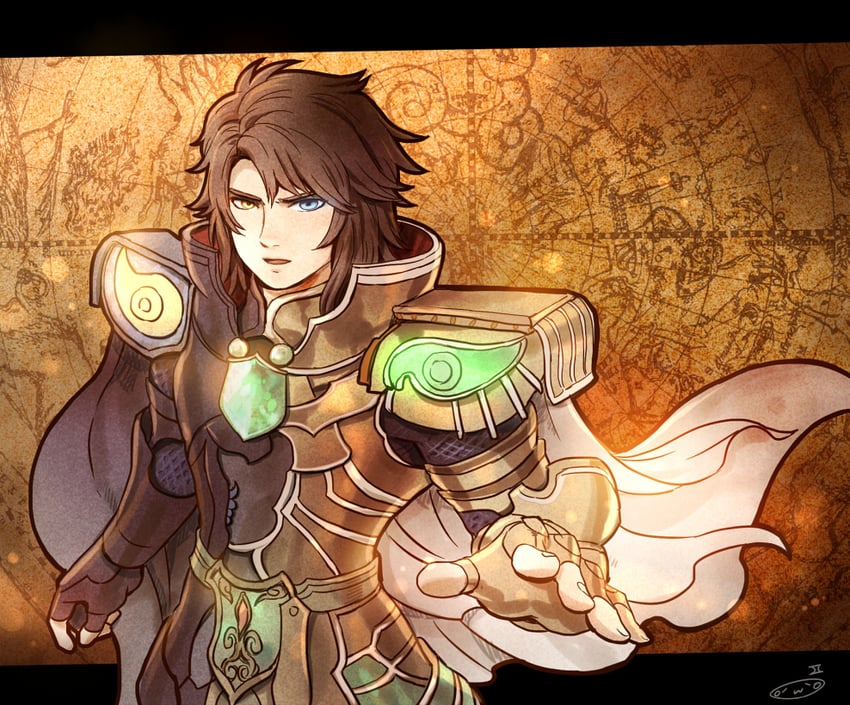gemini saga (saint seiya and 1 more) drawn by mizuhara_aki