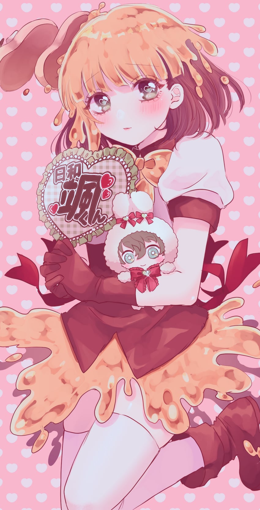 midori and maple (kimi ga shine) drawn by uououoon
