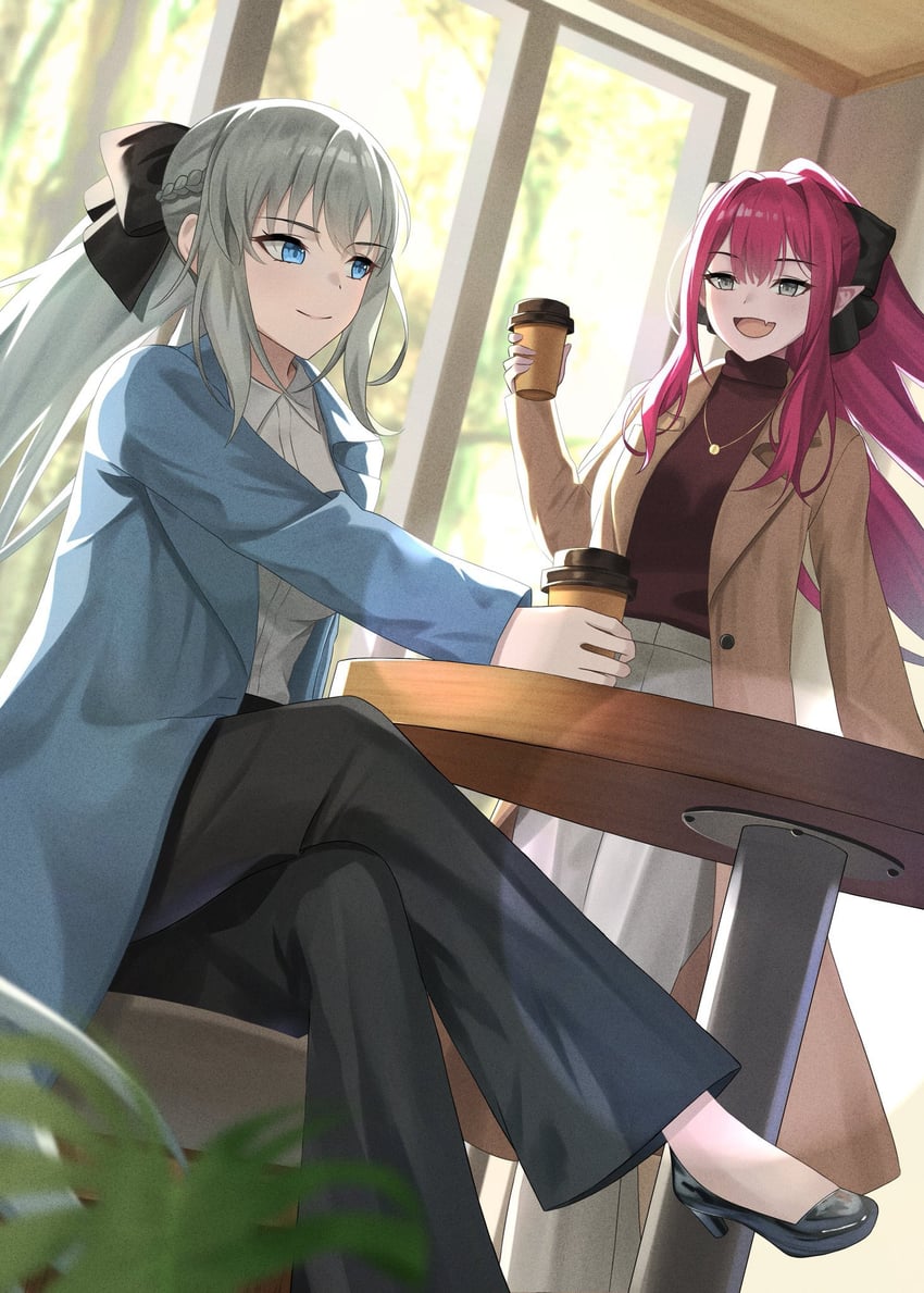 baobhan sith and morgan le fay (fate and 1 more) drawn by yuyuenimo