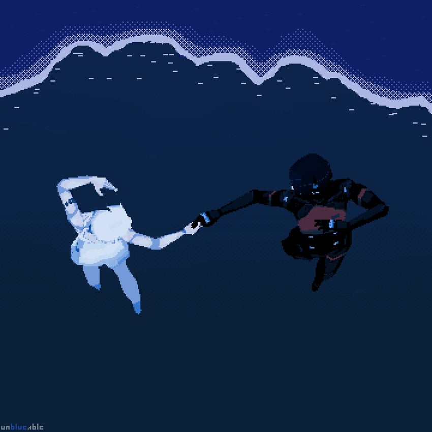 elster and ariane yeong (signalis) drawn by unblueable