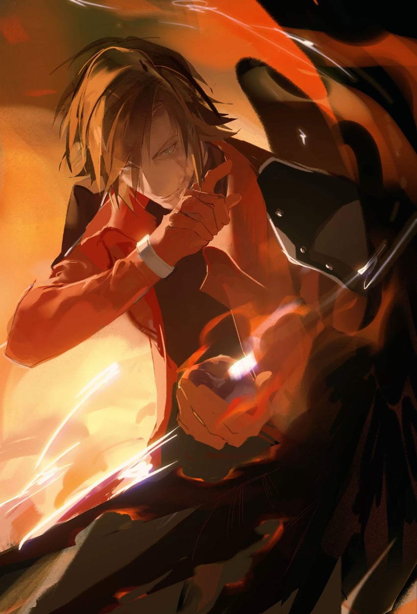 genesis rhapsodos (final fantasy and 2 more) drawn by forrbyshin