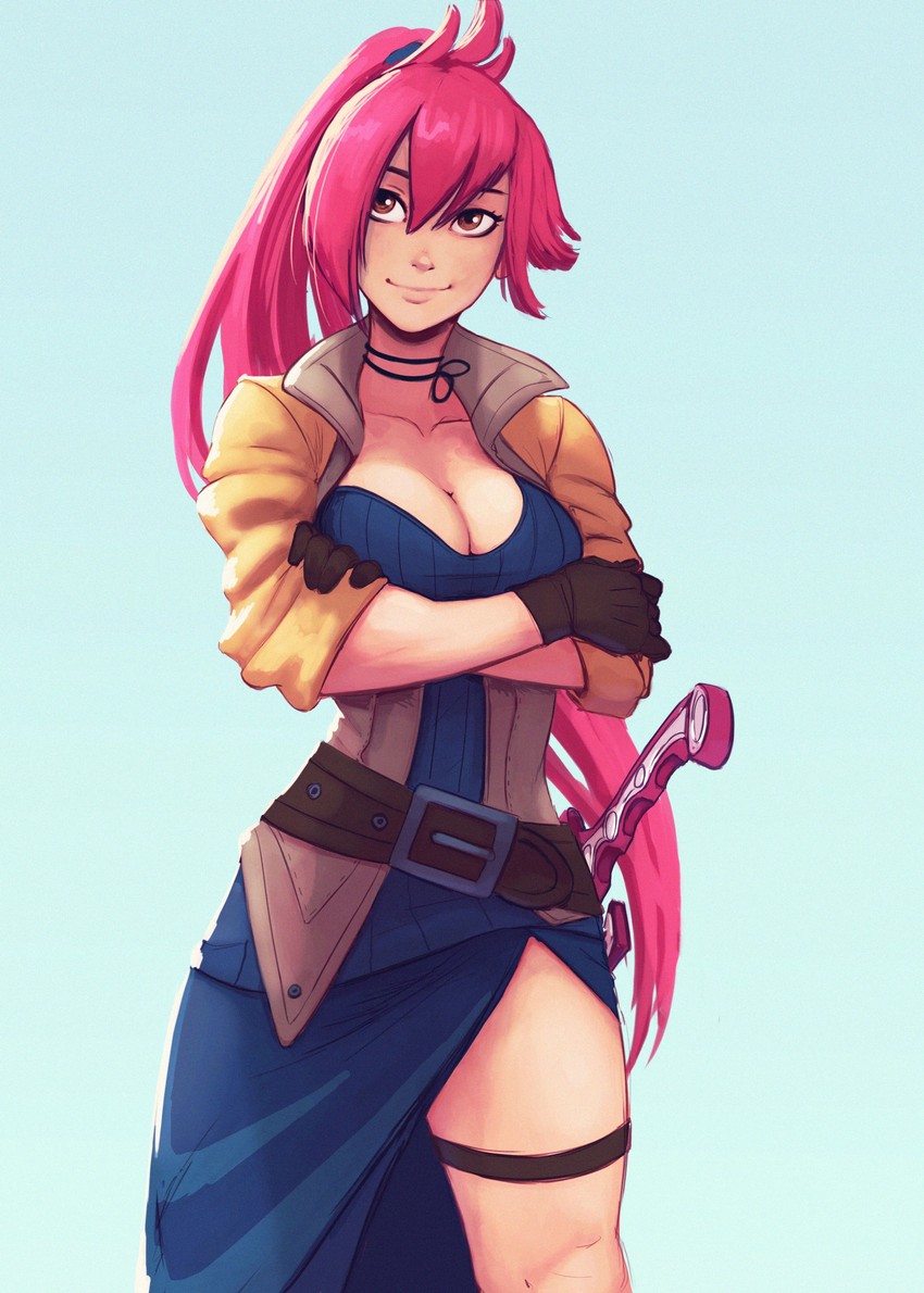 sara valestein (eiyuu densetsu and 2 more) drawn by raichiyo33