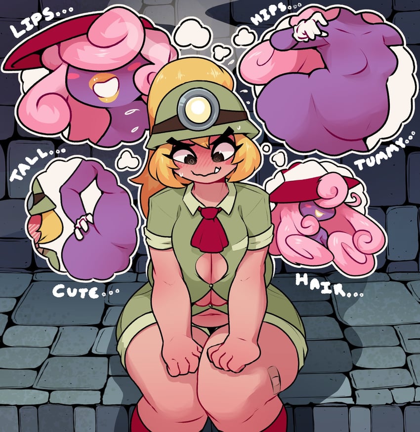 vivian and goombella (mario and 2 more) drawn by dabble
