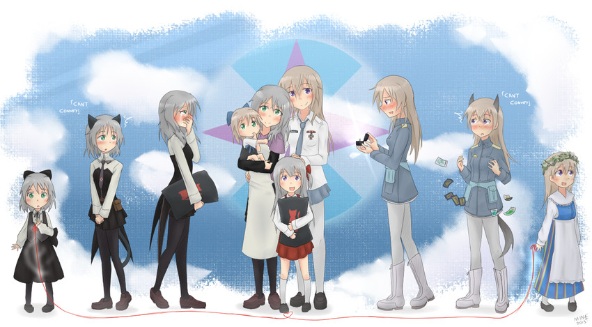 sanya v. litvyak and eila ilmatar juutilainen (world witches series and 1 more) drawn by bookmarkahead