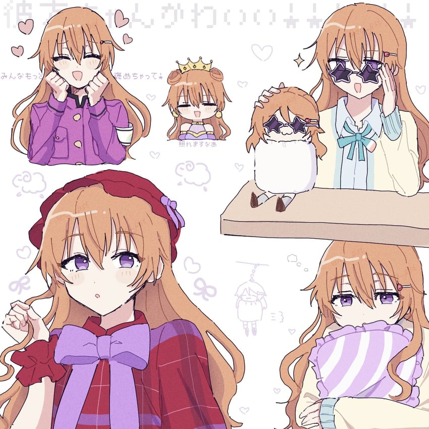 konoe kanata and teruteru kanata (love live! and 1 more) drawn by ng_pst