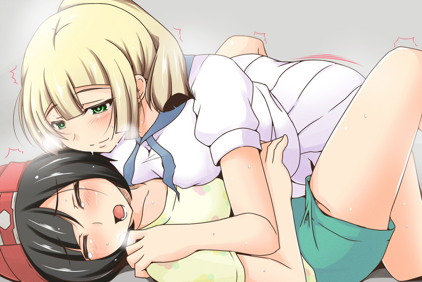 lillie and selene (pokemon and 1 more) drawn by nishi_koutarou