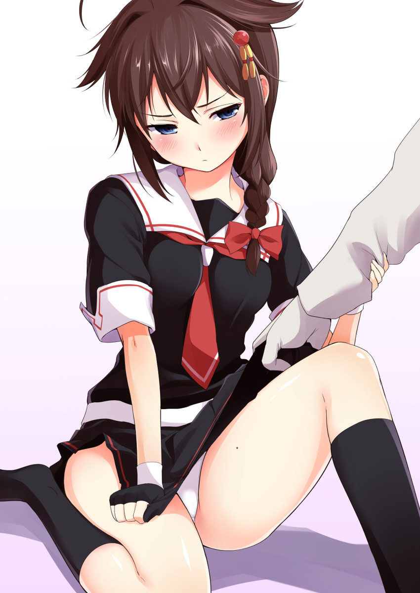 shigure and shigure kai ni (kantai collection) drawn by umakuchi_shouyu