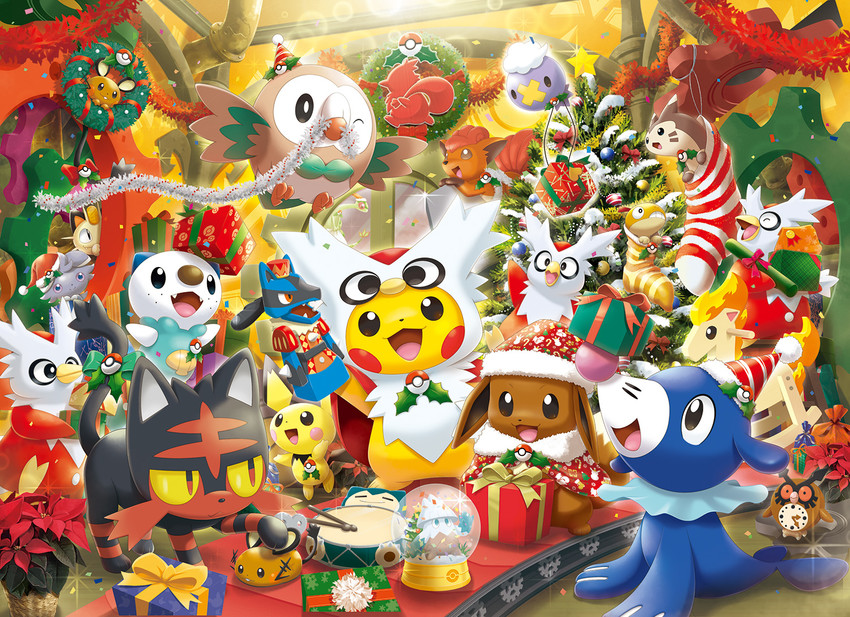 pikachu, rowlet, lucario, meowth, pichu, and 10 more (pokemon)