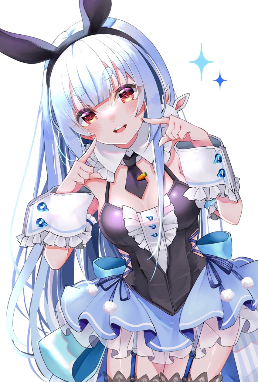 usada pekora and don-chan (hololive) drawn by yuanagae