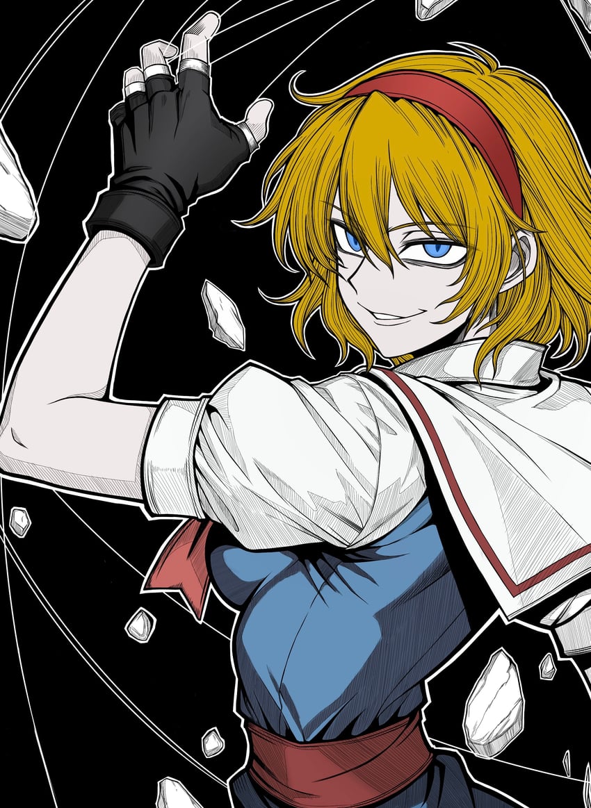 alice margatroid (touhou) drawn by ryoan_(voyagehermitage)