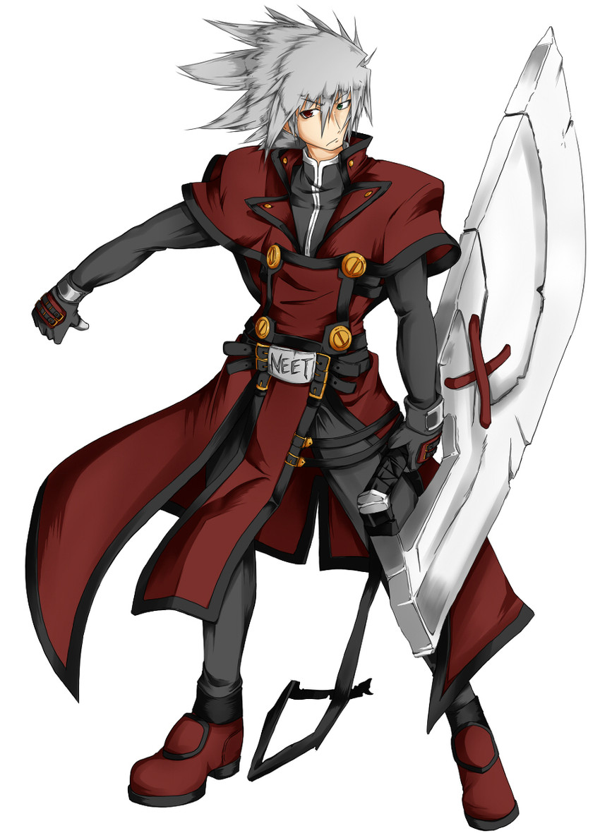 ragna the bloodedge, sol badguy, and order-sol (guilty gear and 2 more) drawn by dokkanohukukaityou