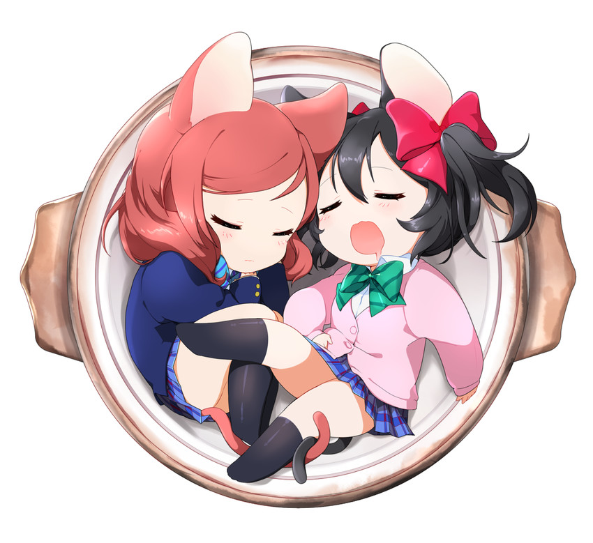 nishikino maki and yazawa nico (love live! and 1 more) drawn by ng_(kimjae737)
