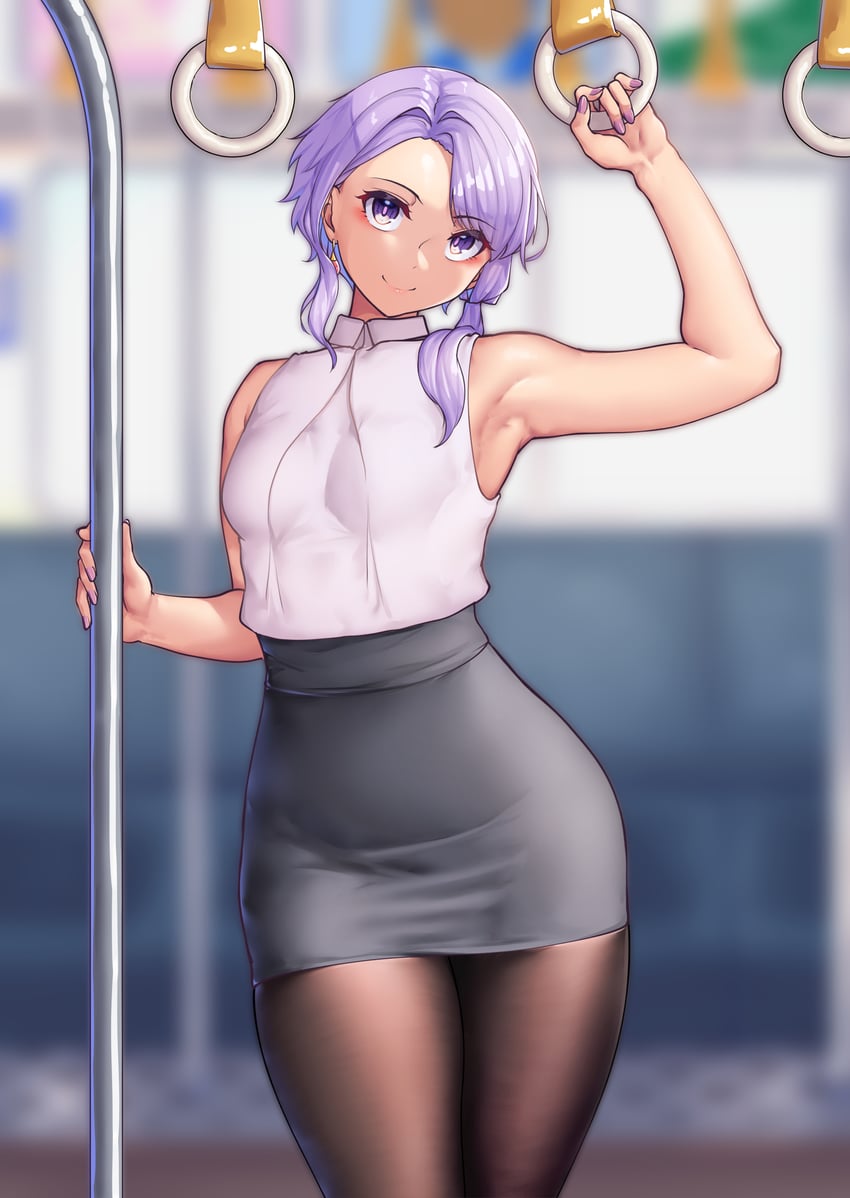 yuzuki yukari (voiceroid) drawn by nicchi