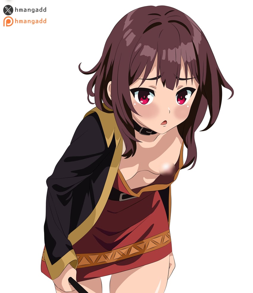 megumin (kono subarashii sekai ni shukufuku wo!) drawn by hmangadd