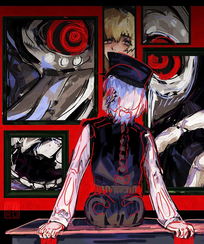 fami, famine devil, and death devil (chainsaw man) drawn by piro_(piropoi)