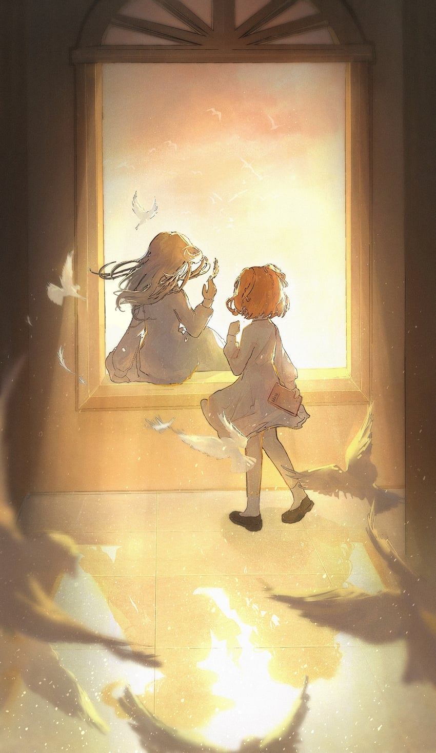 vertin and sonetto (reverse:1999) drawn by mangxia_xiang_chi_mangguo