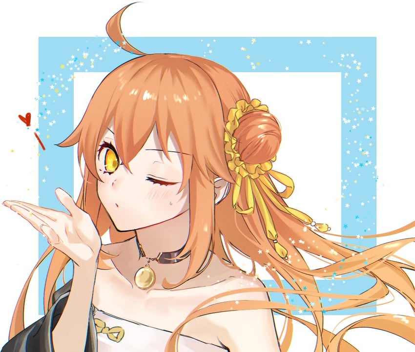 fujimaru ritsuka (fate and 1 more) drawn by kurenai_veni1