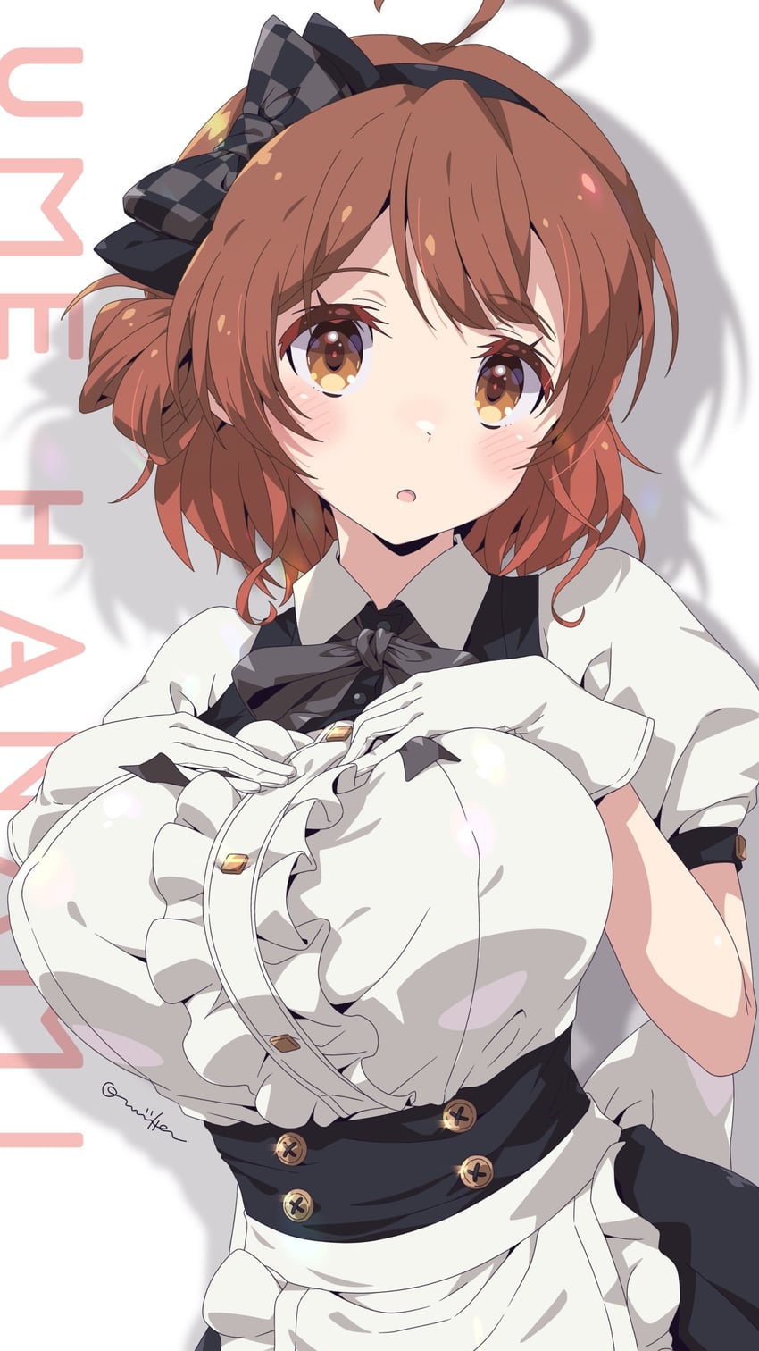 hanami ume (idolmaster and 1 more) drawn by oomura_karasu