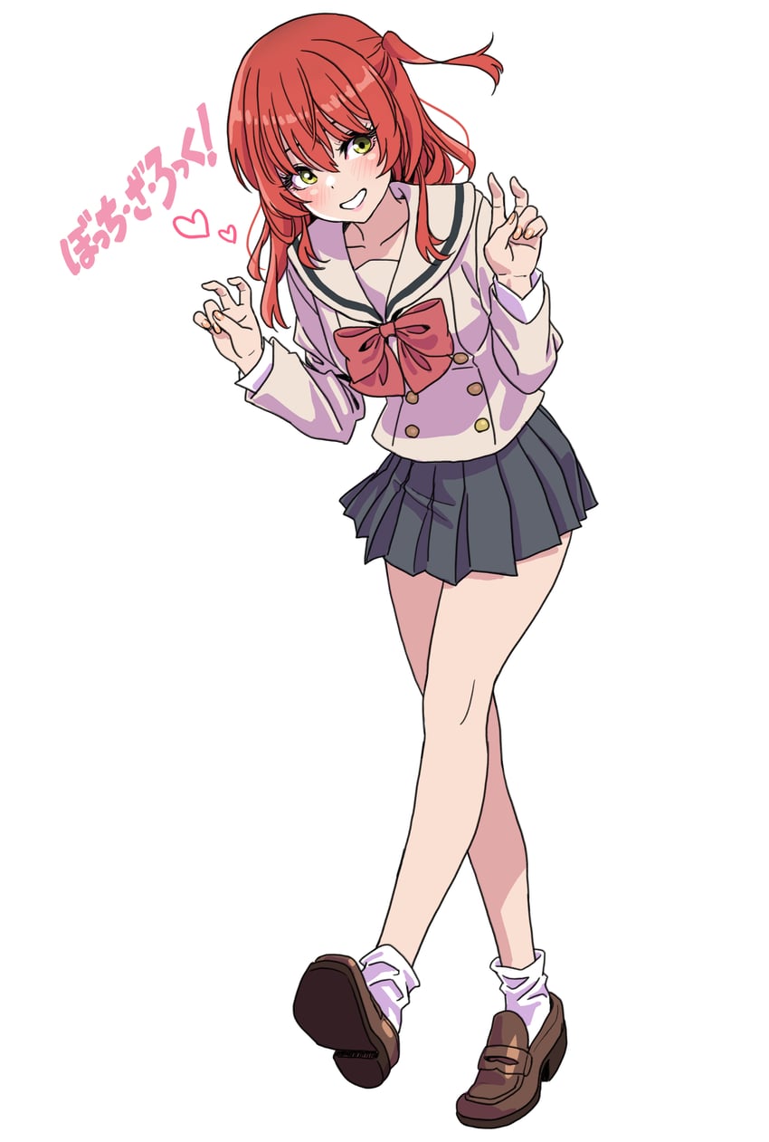 kita ikuyo (bocchi the rock!) drawn by yamashita_shun'ya