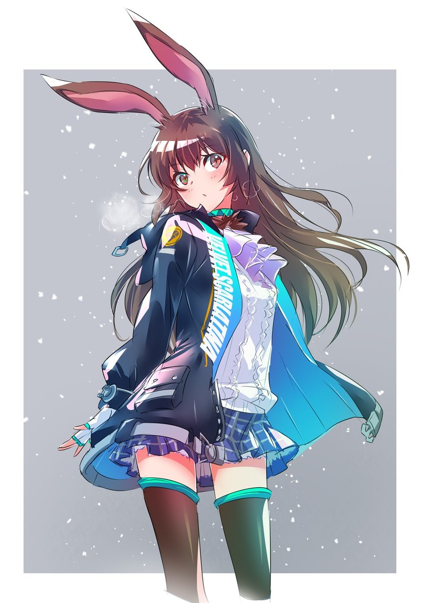 amiya and velvet scarlatina (arknights and 1 more) drawn by iesupa