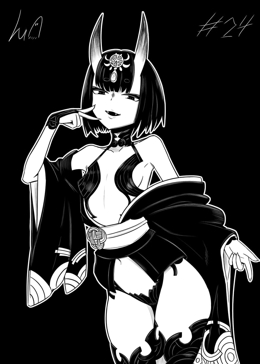 shuten douji (fate and 1 more) drawn by lughost