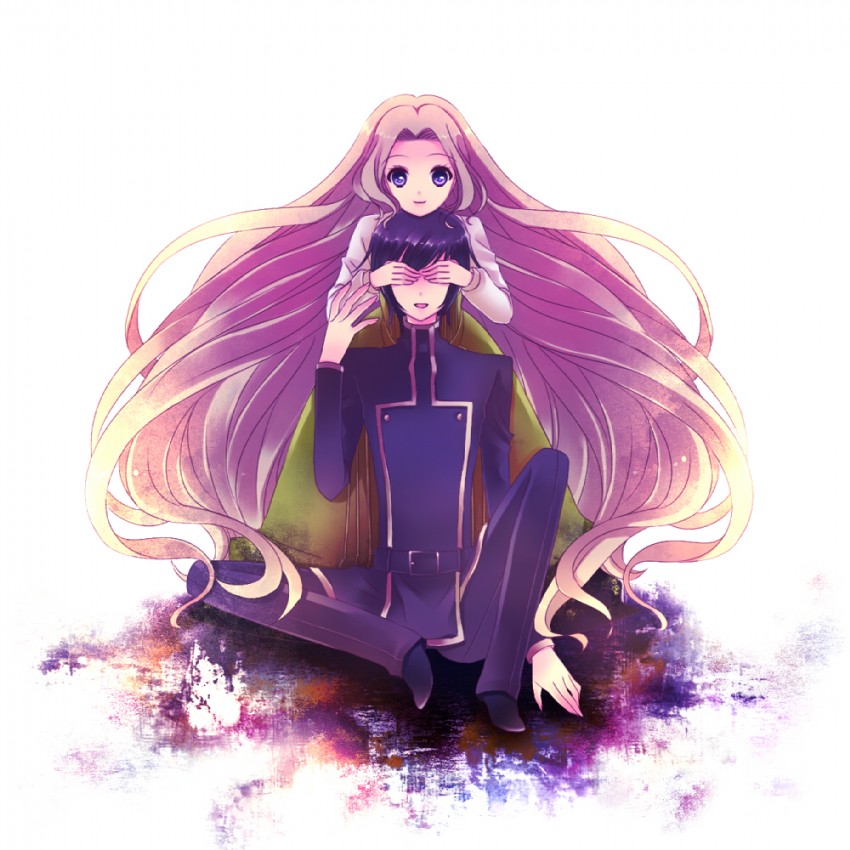 lelouch vi britannia and nunnally vi britannia (code geass) drawn by tourin_fuwa